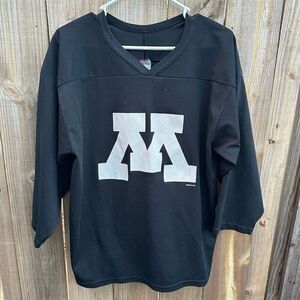 Vintage CCM Men's Hockey Jersey "PARADIS 52" Black Size M Long Sleeve